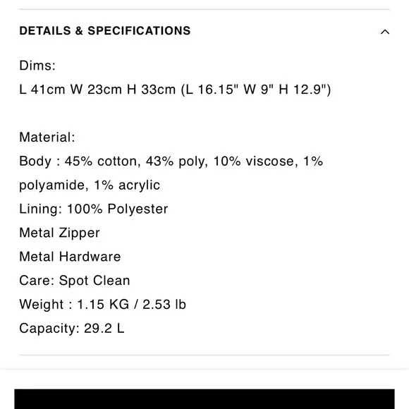 Beis GAP Denim Blue Travel Tote - Picture 9 of 9